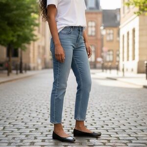 CHLOE Lauren Ballerina Flats Black 7.5